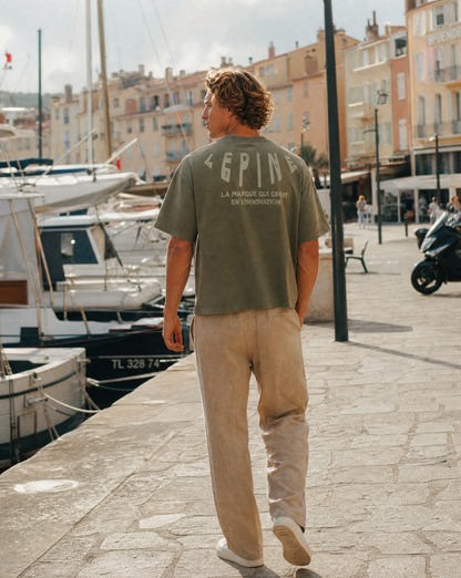 L'Innovation Tee — Washed Green