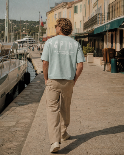 L'Innovation Tee — Cold Blue