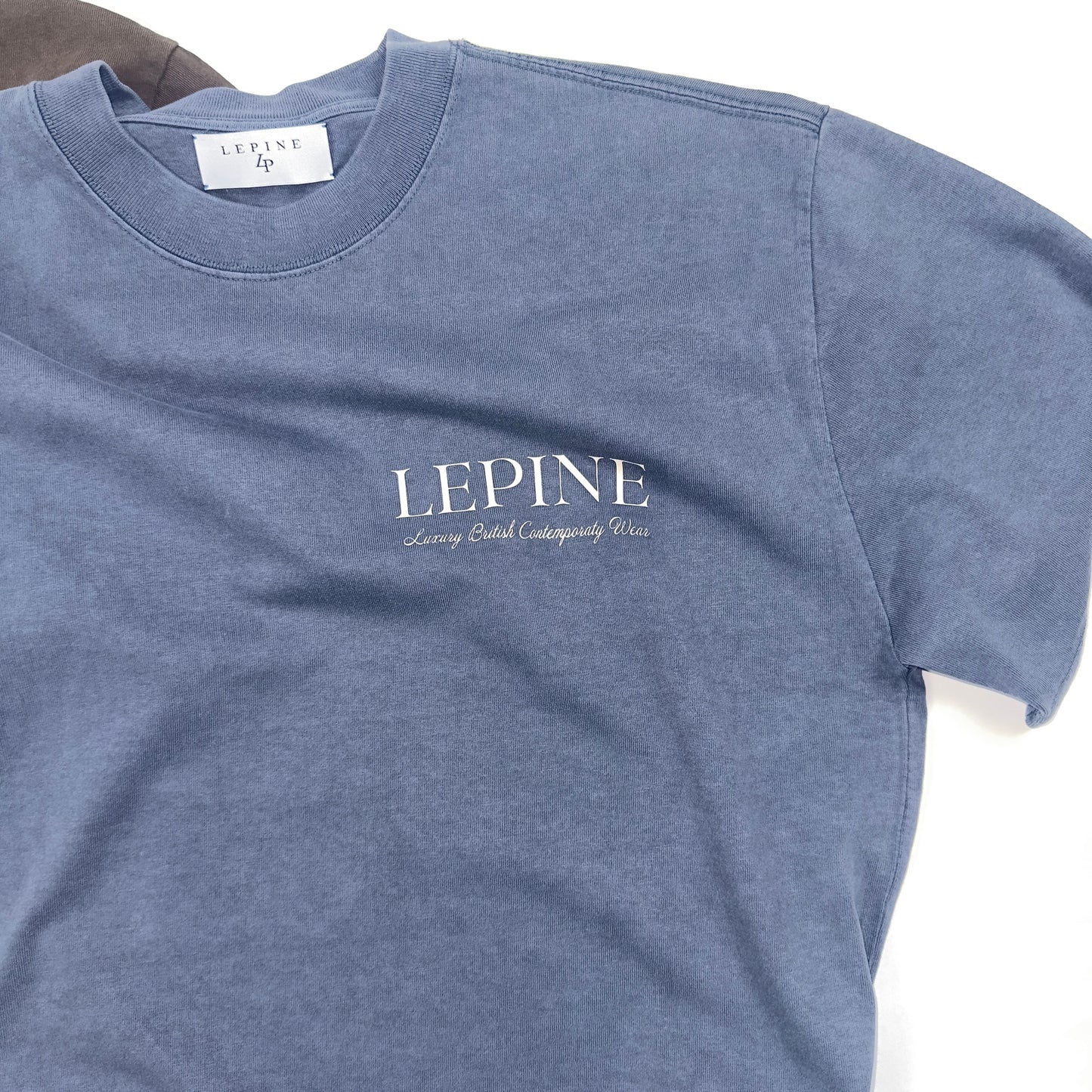 Lepine St Tropez Tee (Washed Blue)